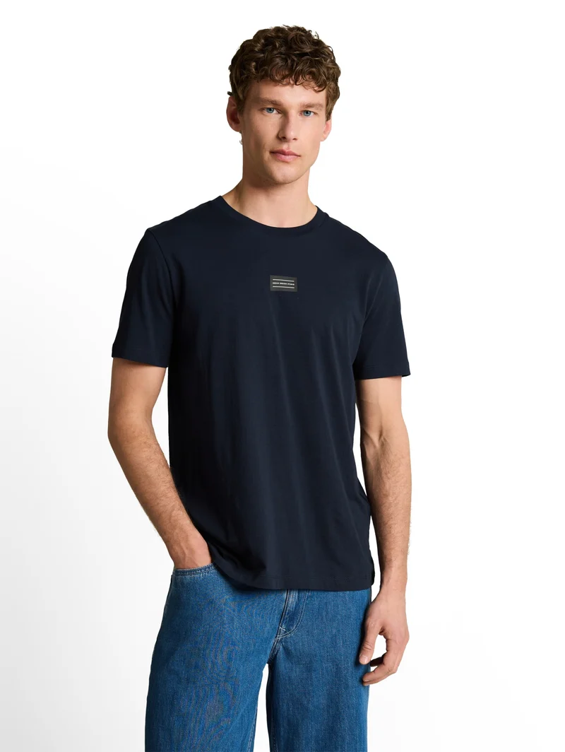 printed t-shirt, special blue