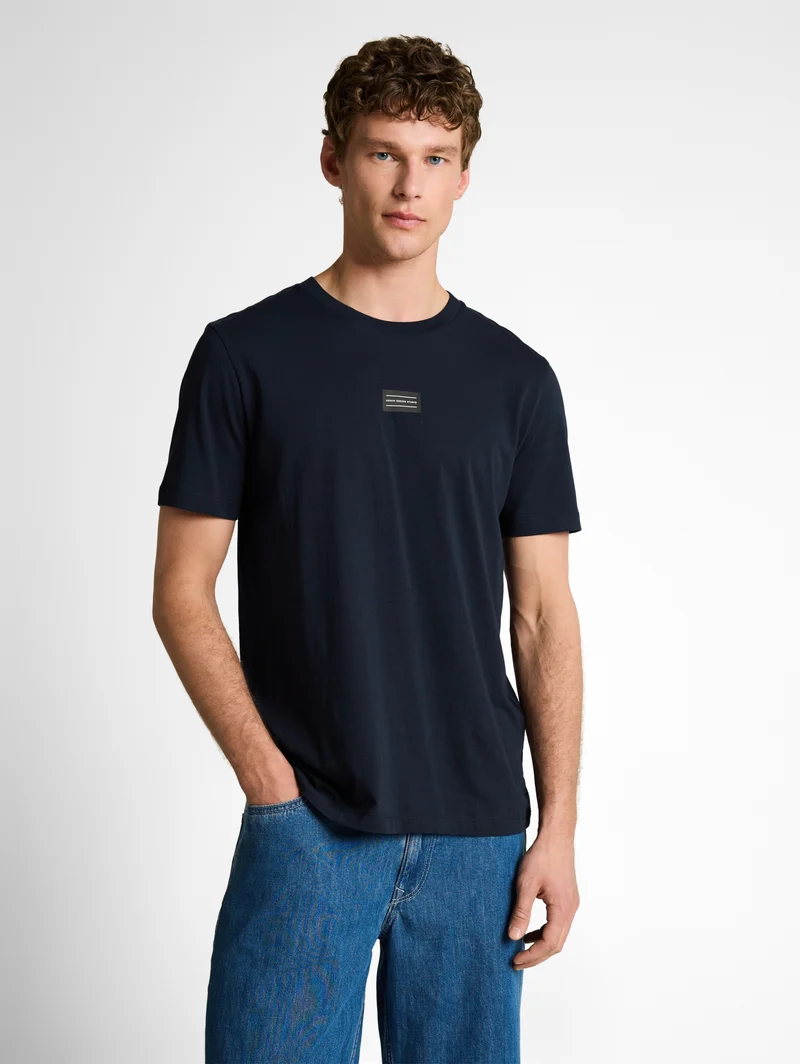 printed t-shirt, special blue