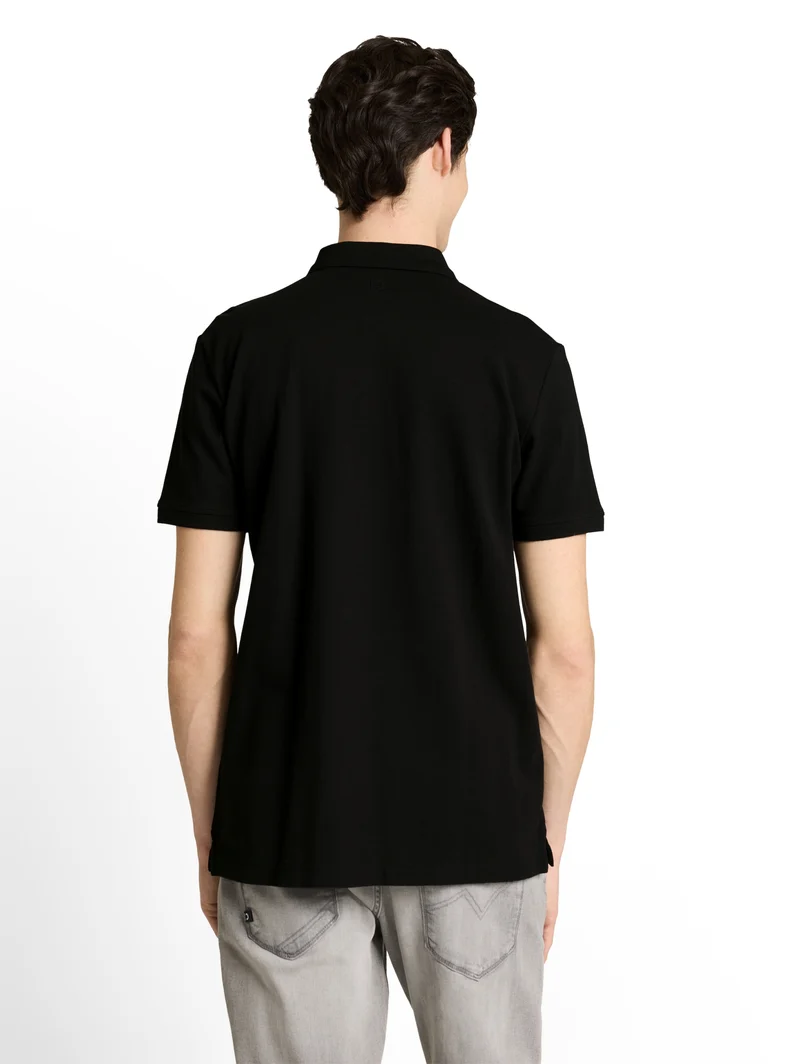 basic polo, Black