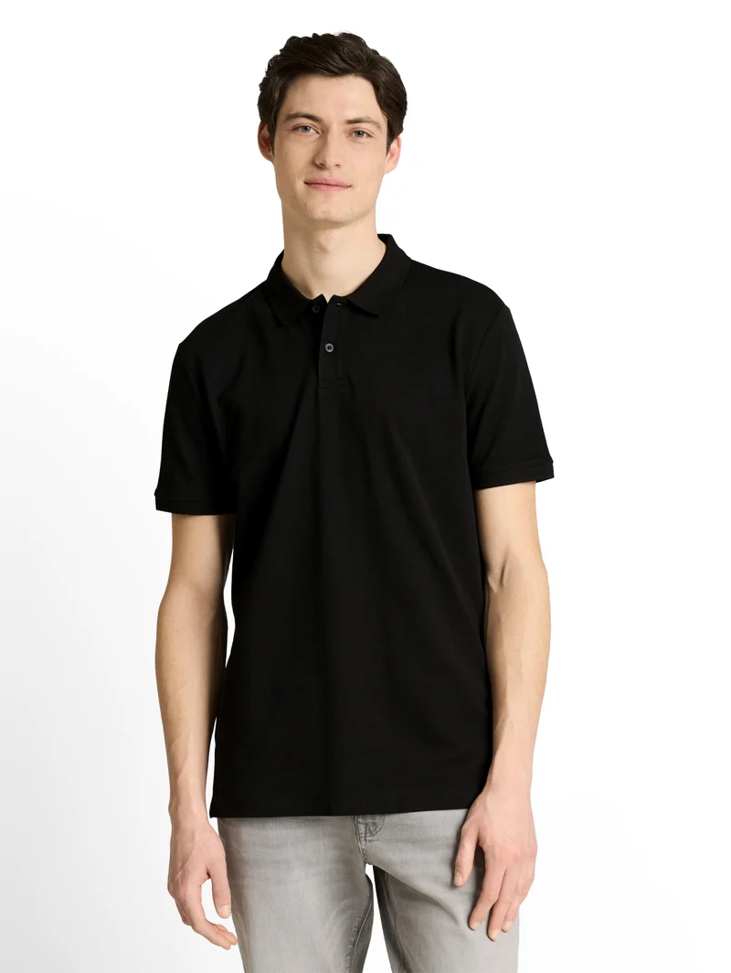 basic polo, Black