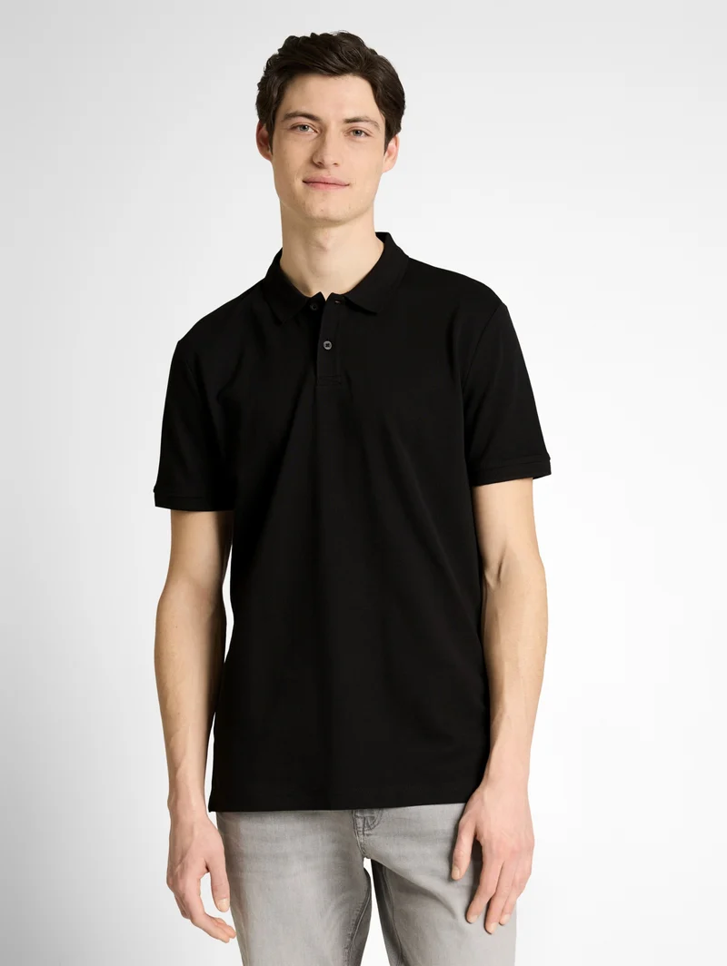 basic polo, Black