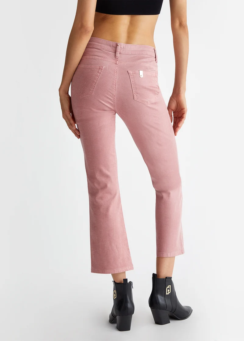 High-Waisted Bottom Up Jeans