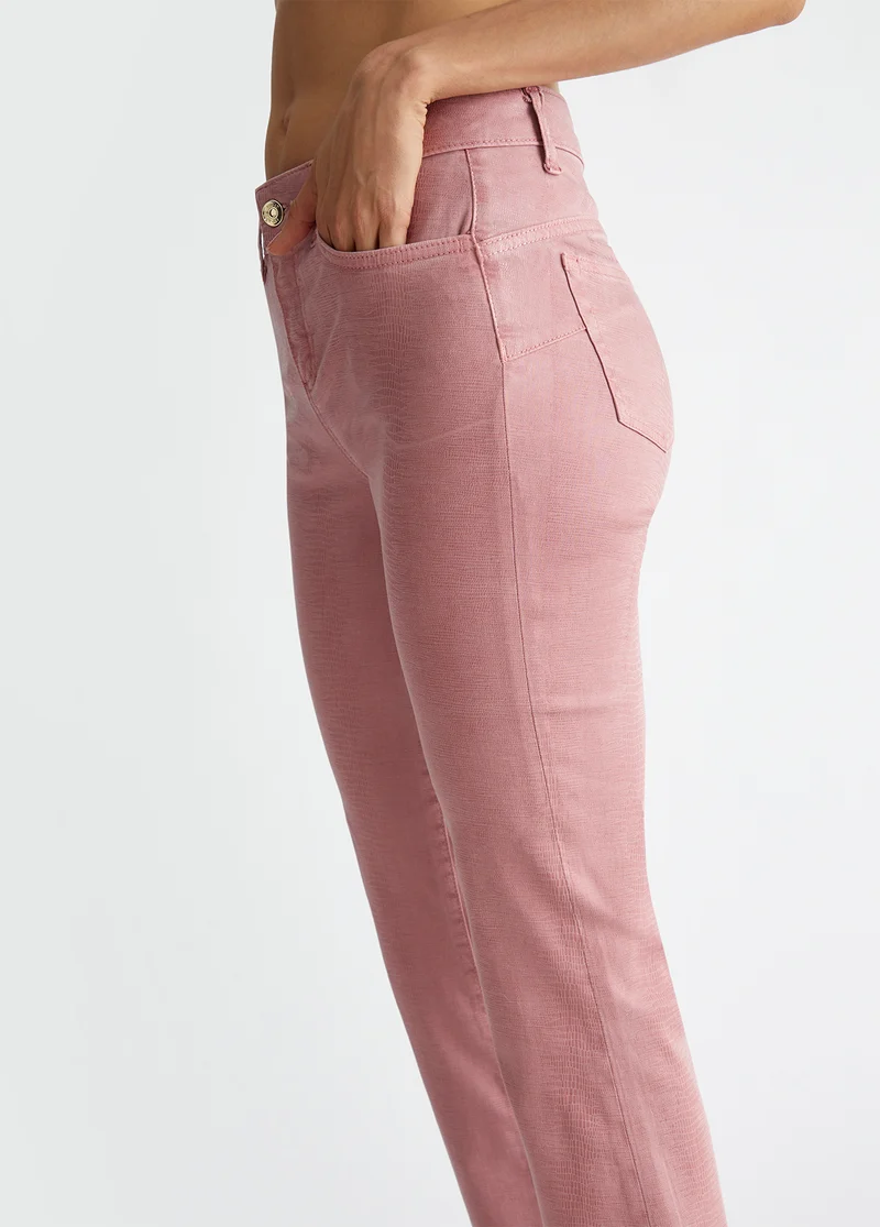 High-Waisted Bottom Up Jeans