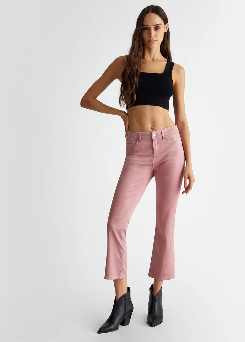High-Waisted Bottom Up Jeans
