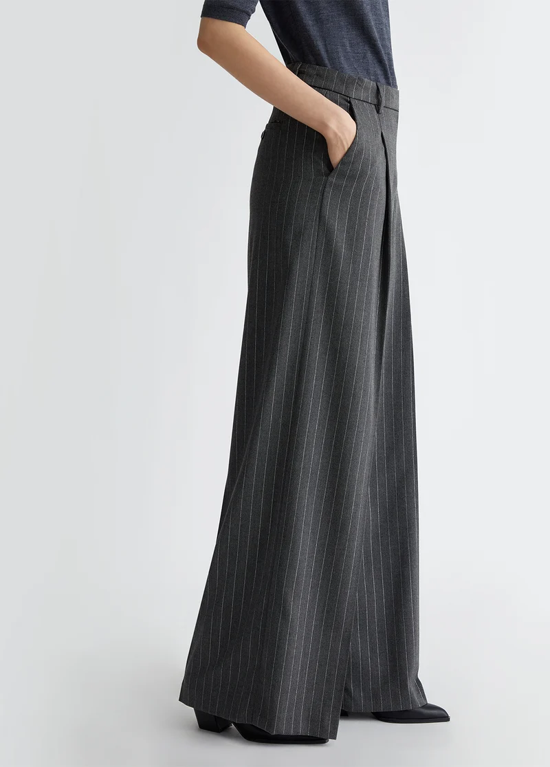 Pinstripe Suit Trousers