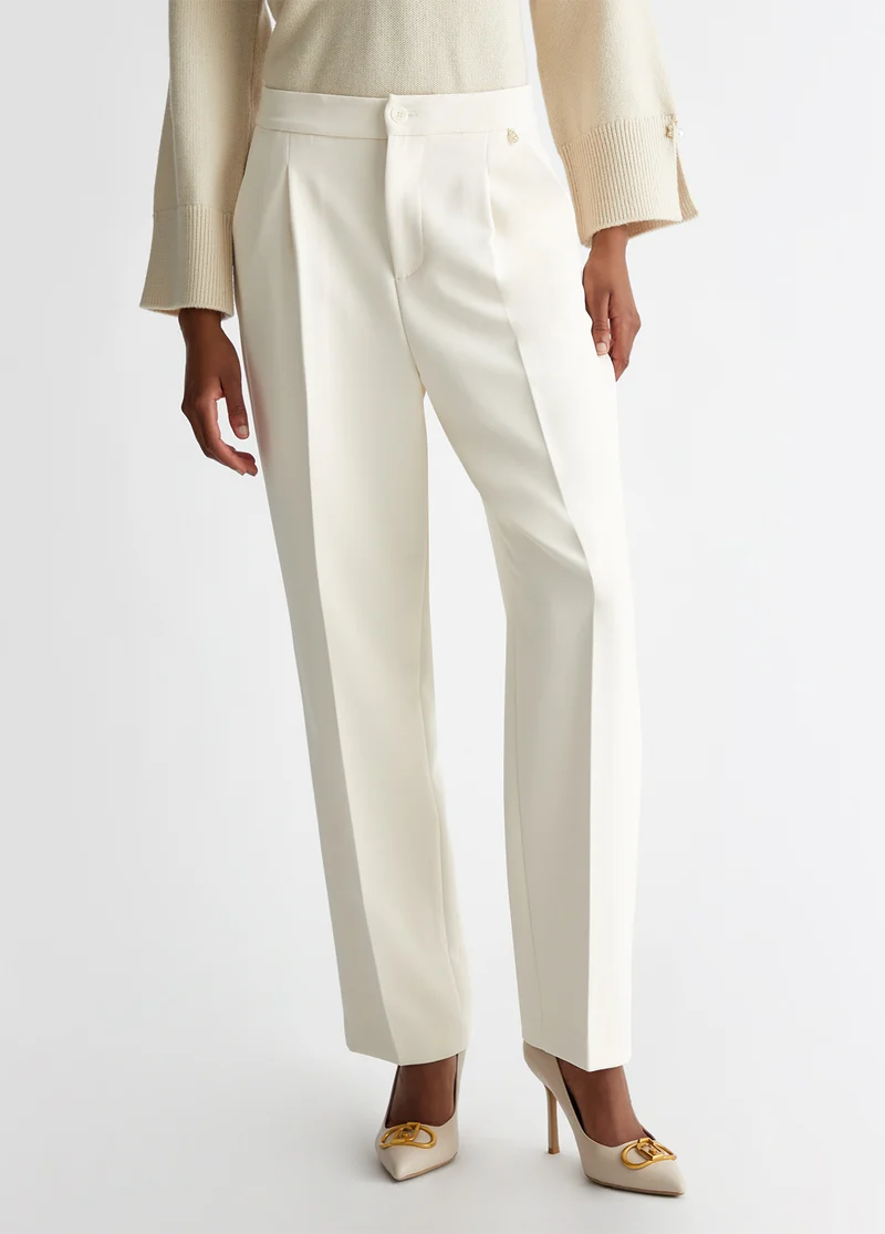 Stretch Crepe Trousers