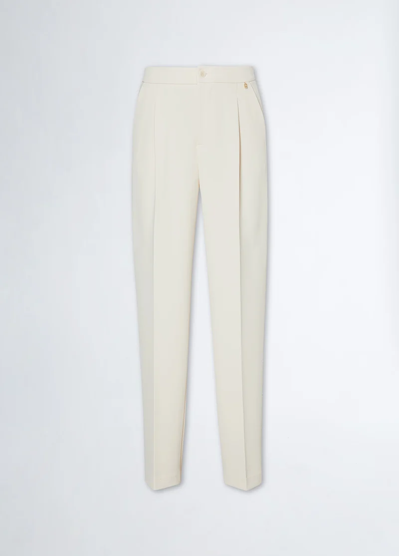 Stretch Crepe Trousers