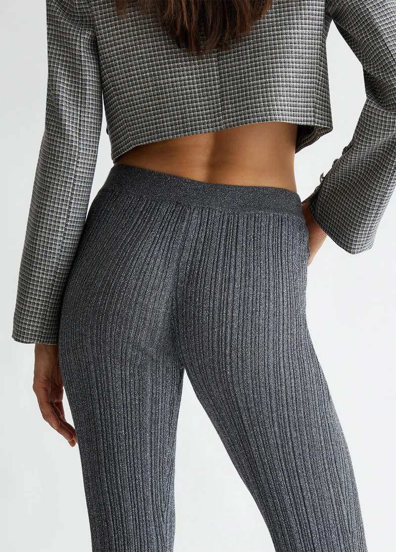 Lurexâ® Knit Trousers