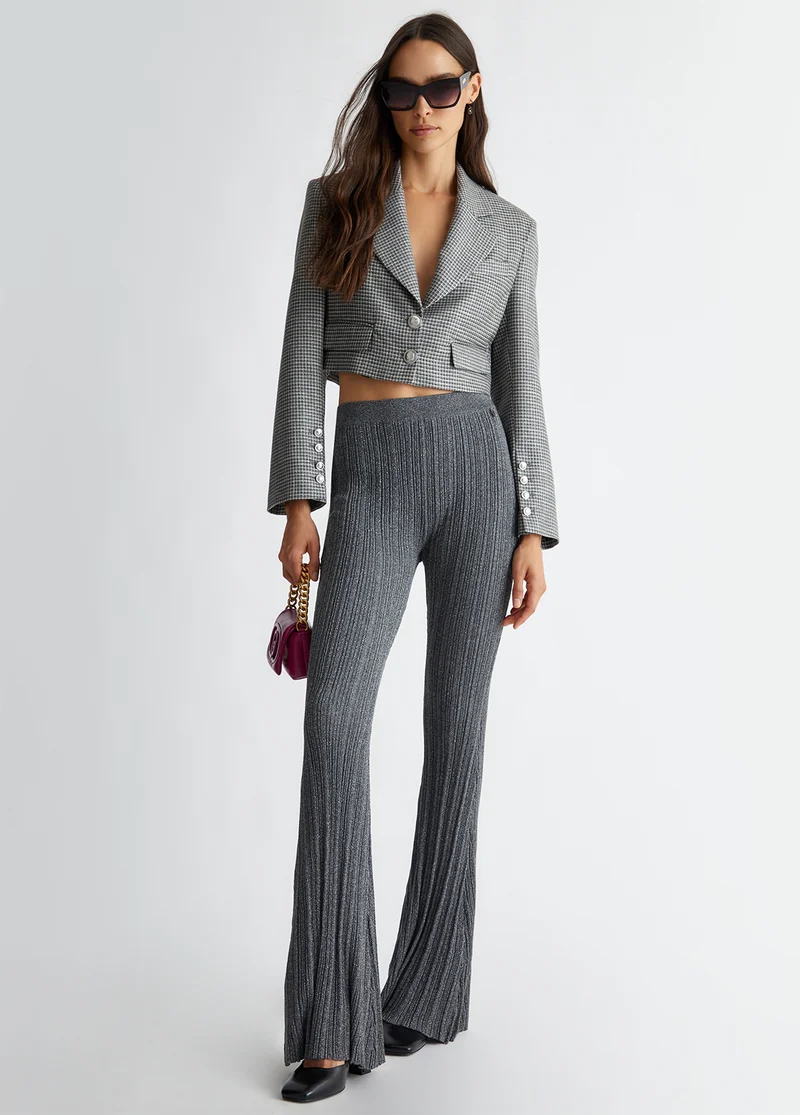 Lurexâ® Knit Trousers