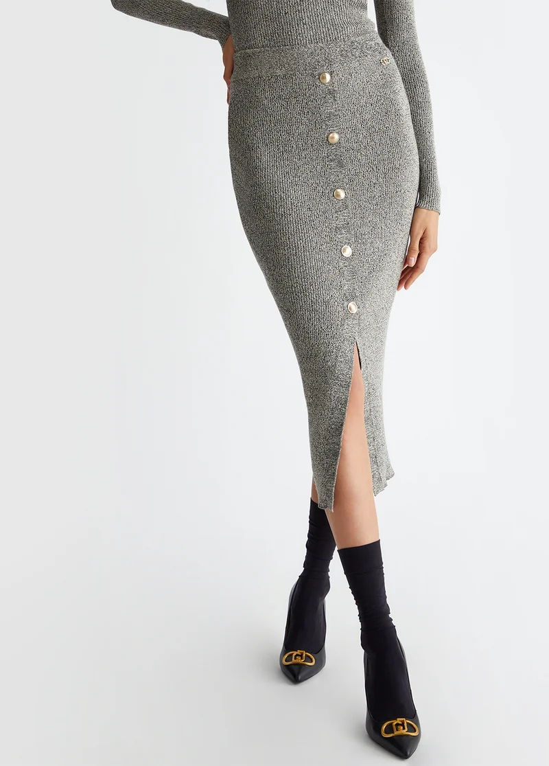 Lurexâ® Knit Skirt