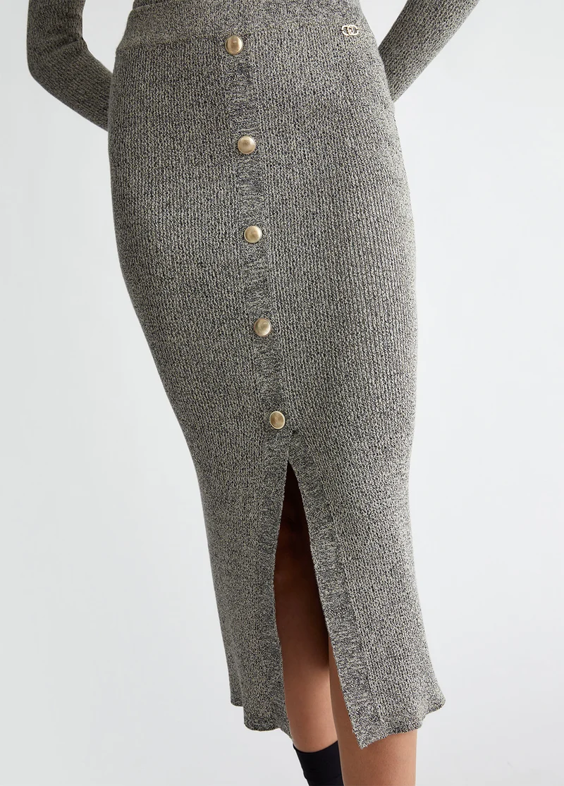 Lurexâ® Knit Skirt