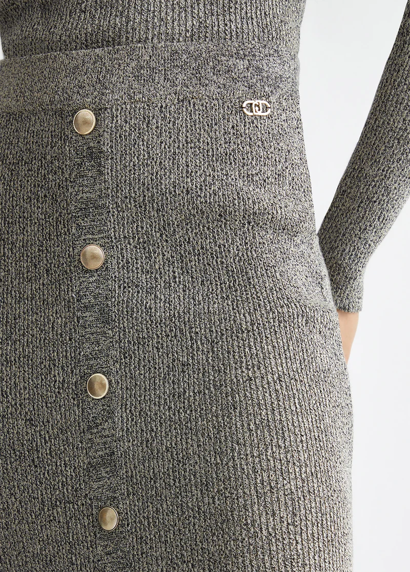 Lurexâ® Knit Skirt