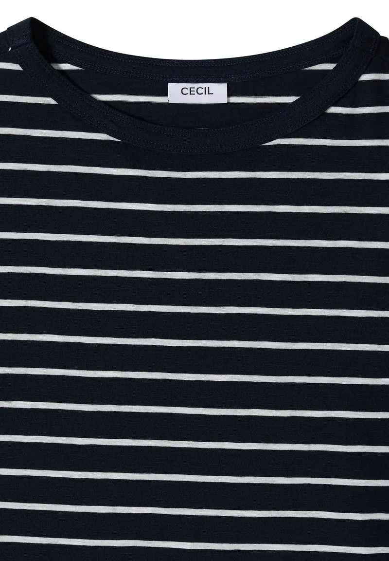 NOS Striped Slubyarn Shirt, universal blue