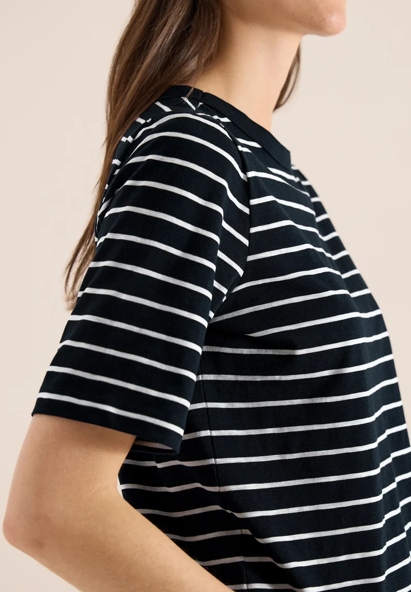 NOS Striped Slubyarn Shirt, universal blue