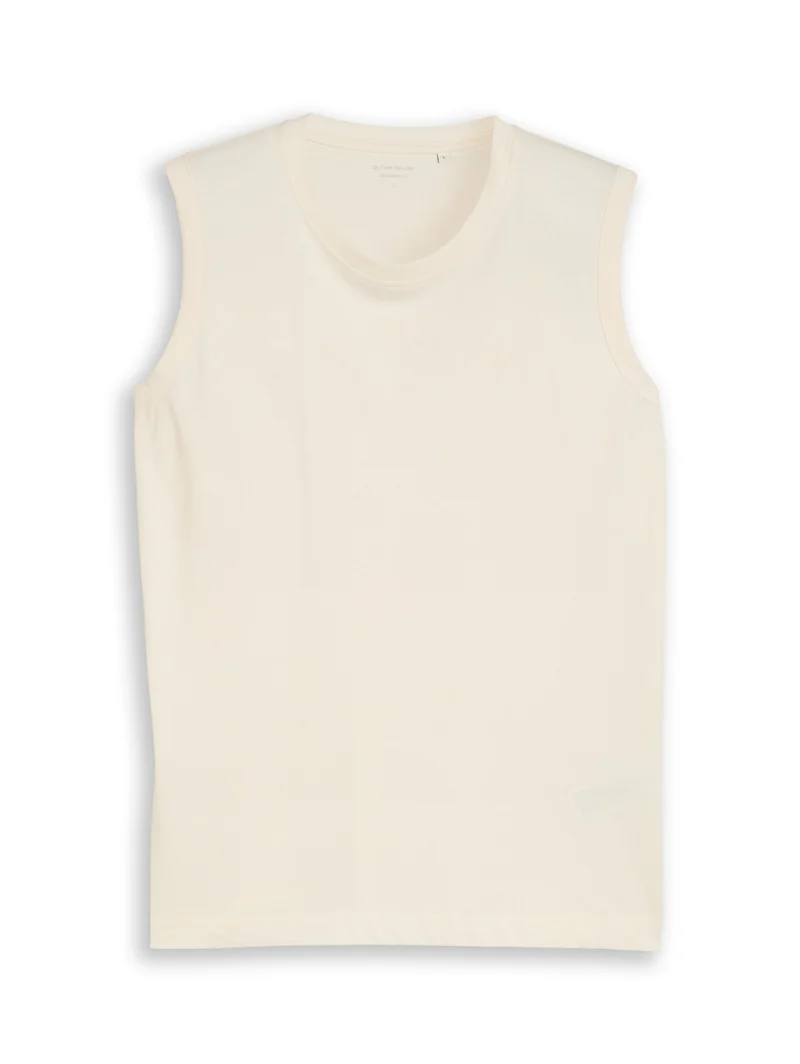 printed tanktop, Gardenia White