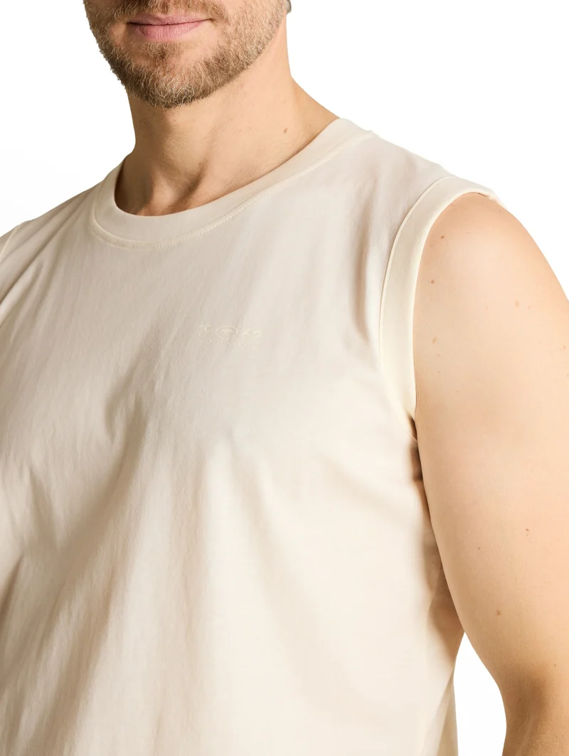 printed tanktop, Gardenia White