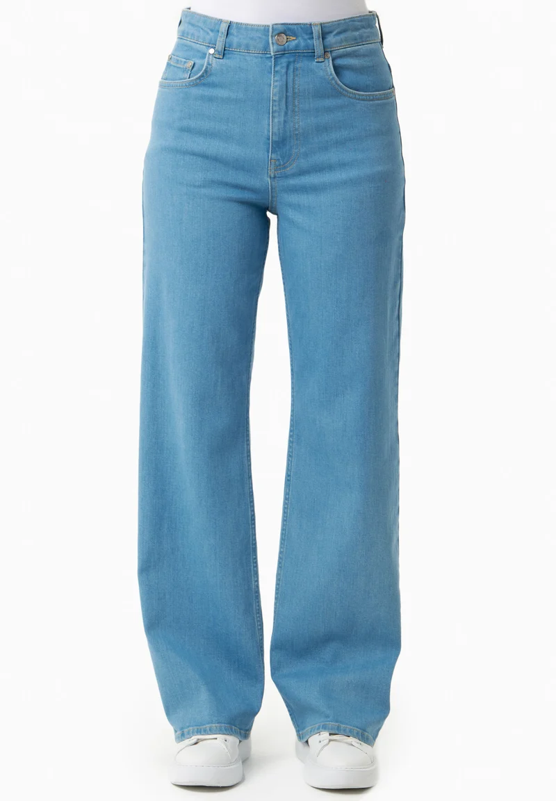 Jeans mit Geradem Schnitt aus Bio-Baumwolle