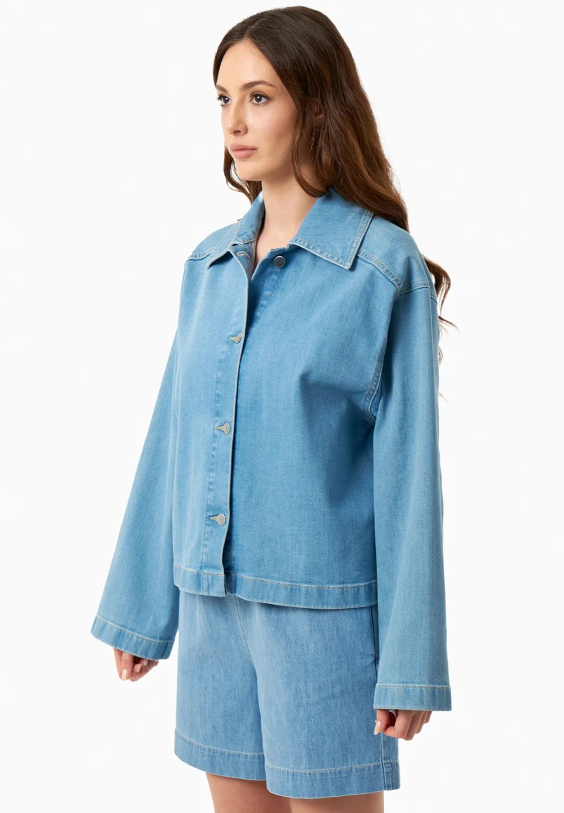 Jeansjacke aus Bio-Baumwolle