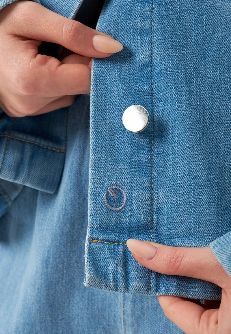 Jeansjacke aus Bio-Baumwolle
