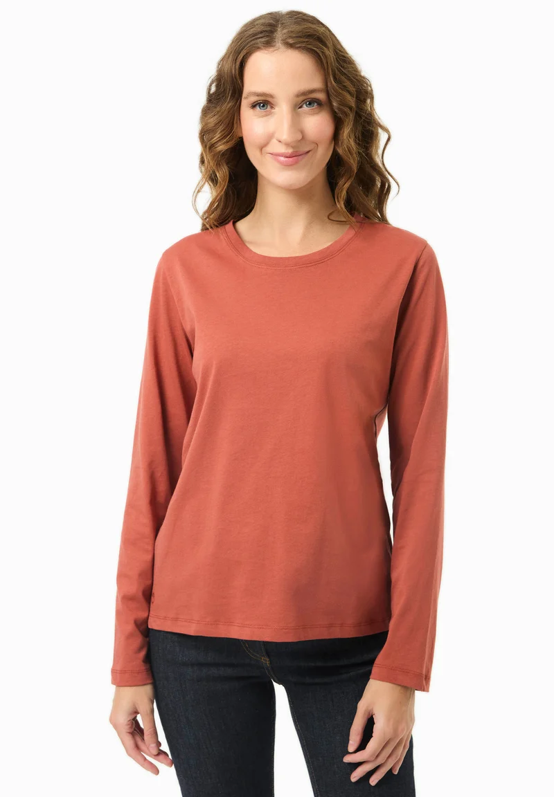Langarmshirt aus Bio-Baumwolle