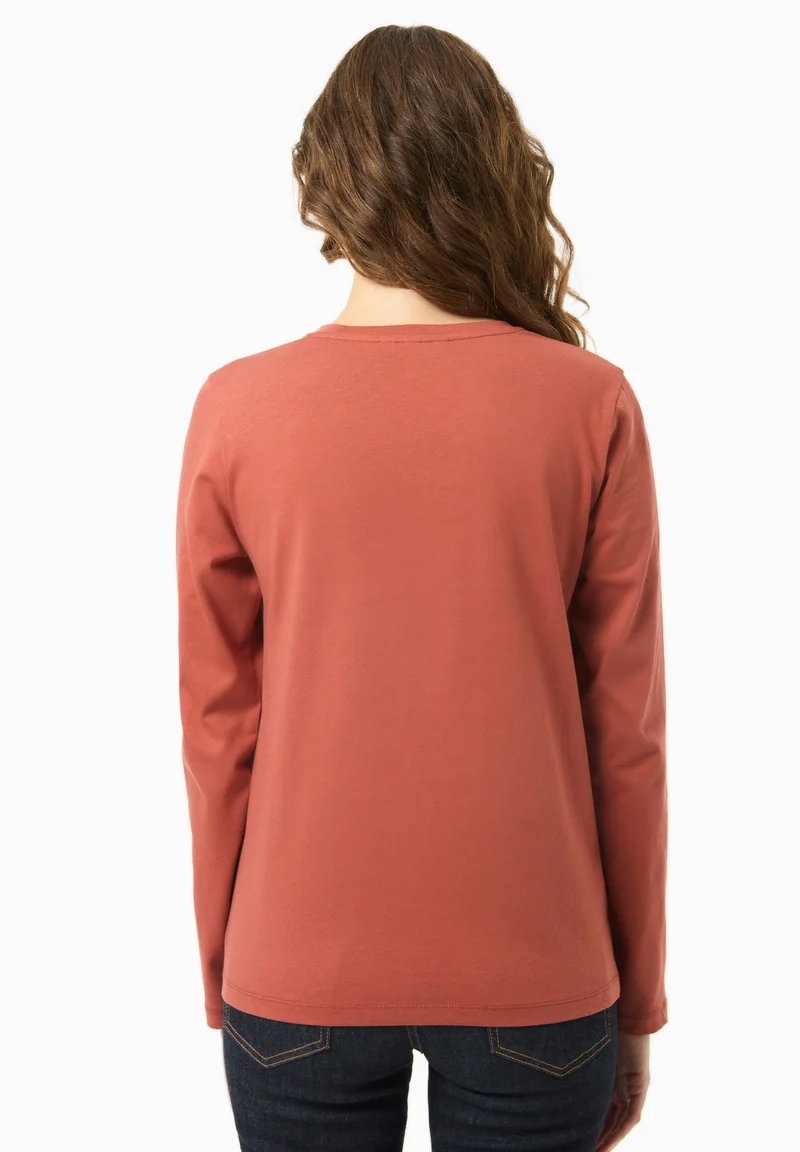 Langarmshirt aus Bio-Baumwolle