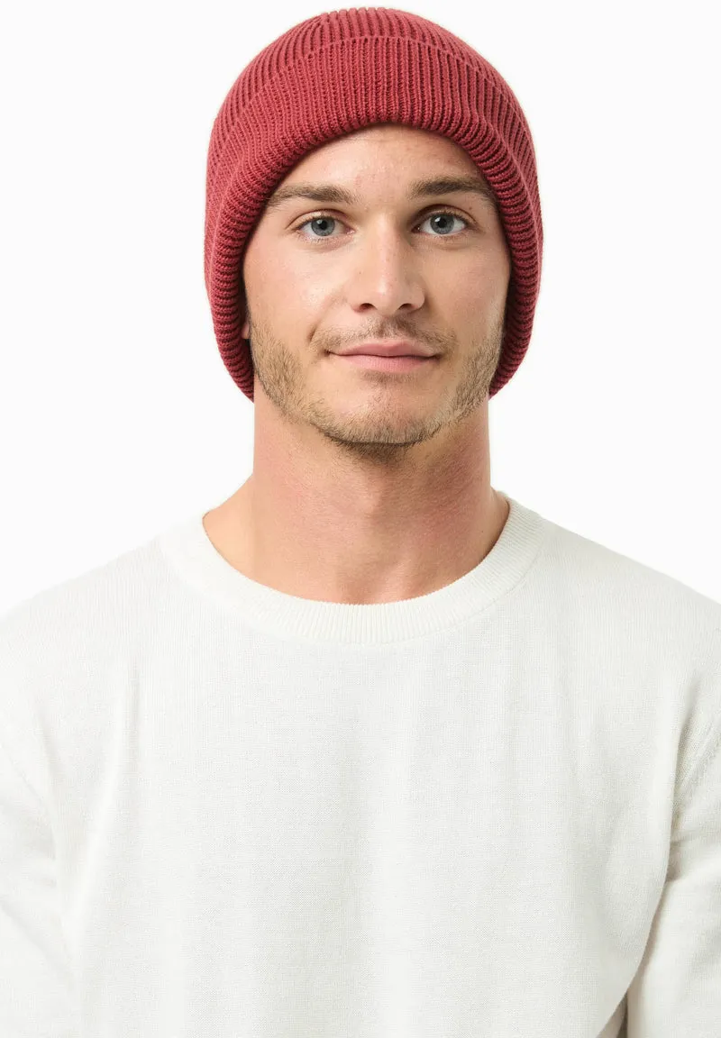 Unisex Strick-Beanie aus Bio-Baumwolle