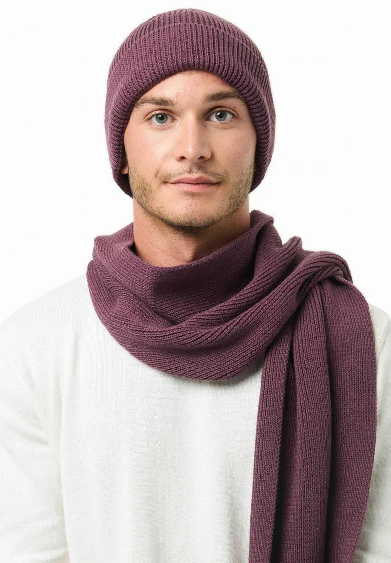 Unisex Strick-Beanie aus Bio-Baumwolle