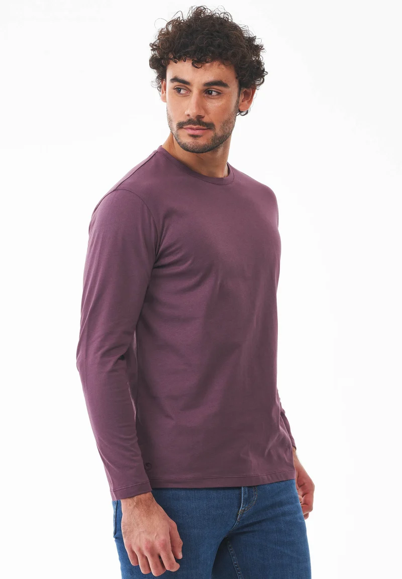 Langarmshirt aus Bio-Baumwolle