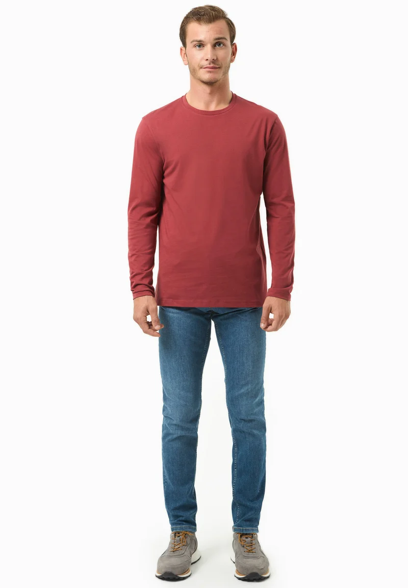 Langarmshirt aus Bio-Baumwolle