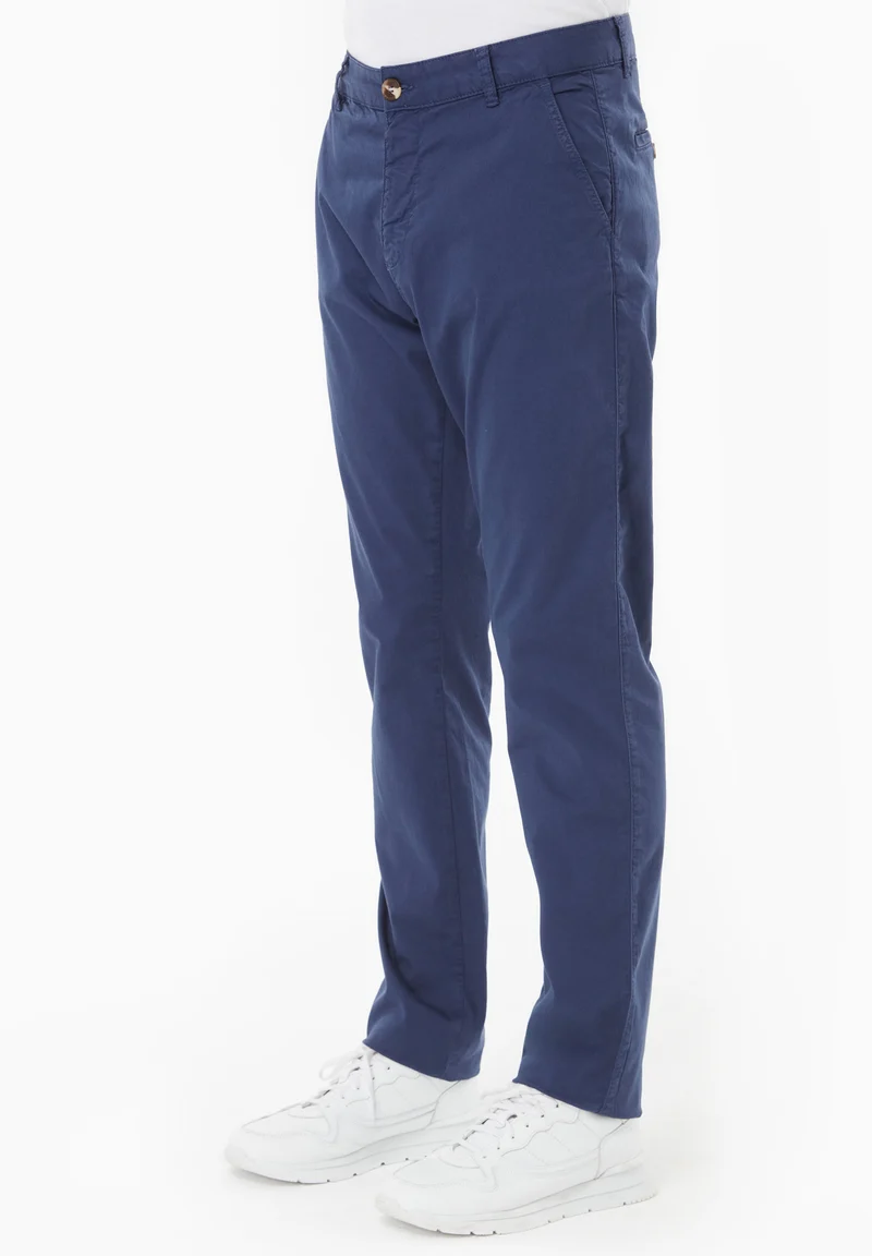 Slim-Fit Hose aus Bio-Baumwolle
