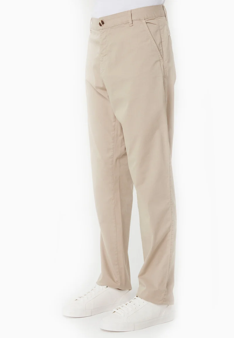 Slim-Fit Hose aus Bio-Baumwolle