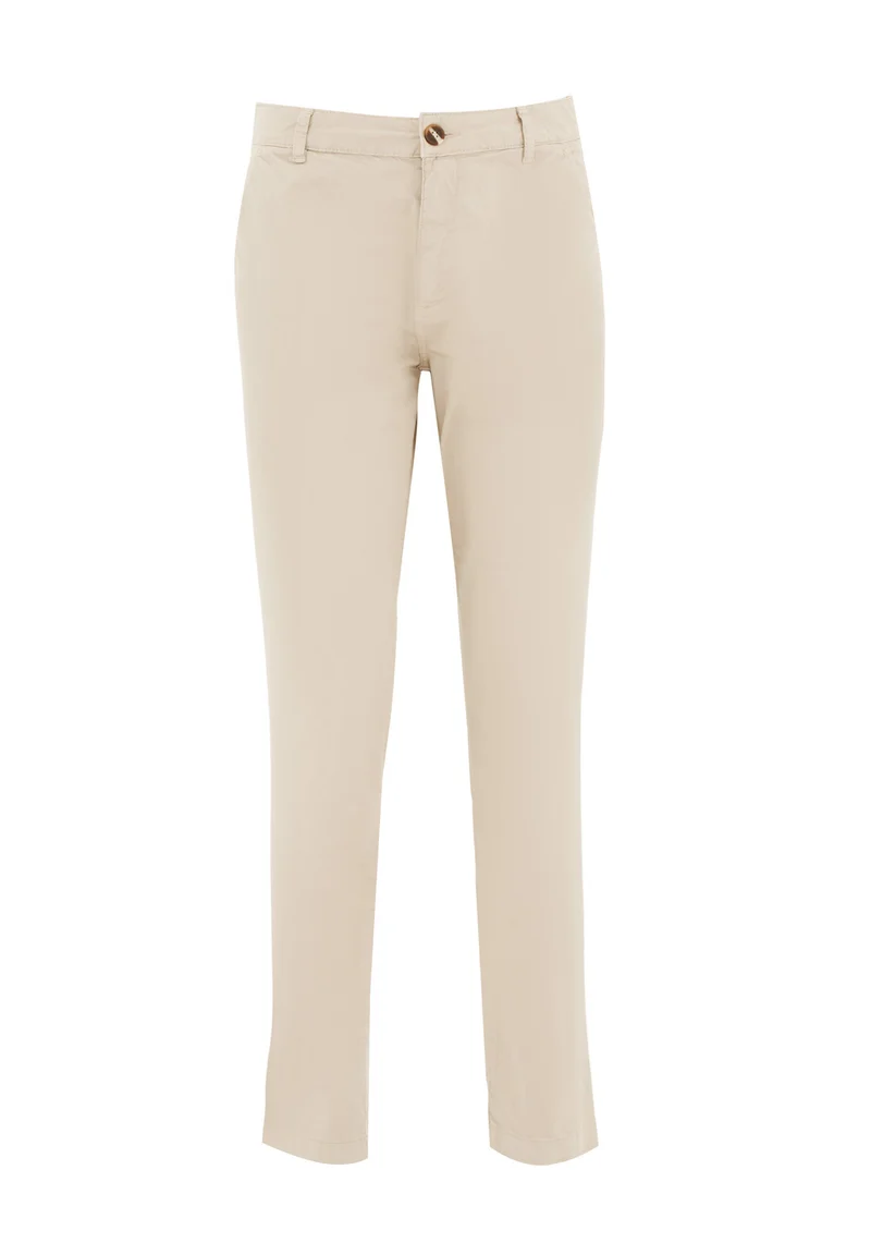 Slim-Fit Hose aus Bio-Baumwolle