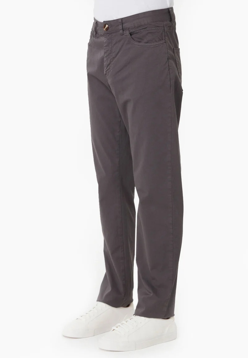 Regular-Fit Hose aus Bio-Baumwolle