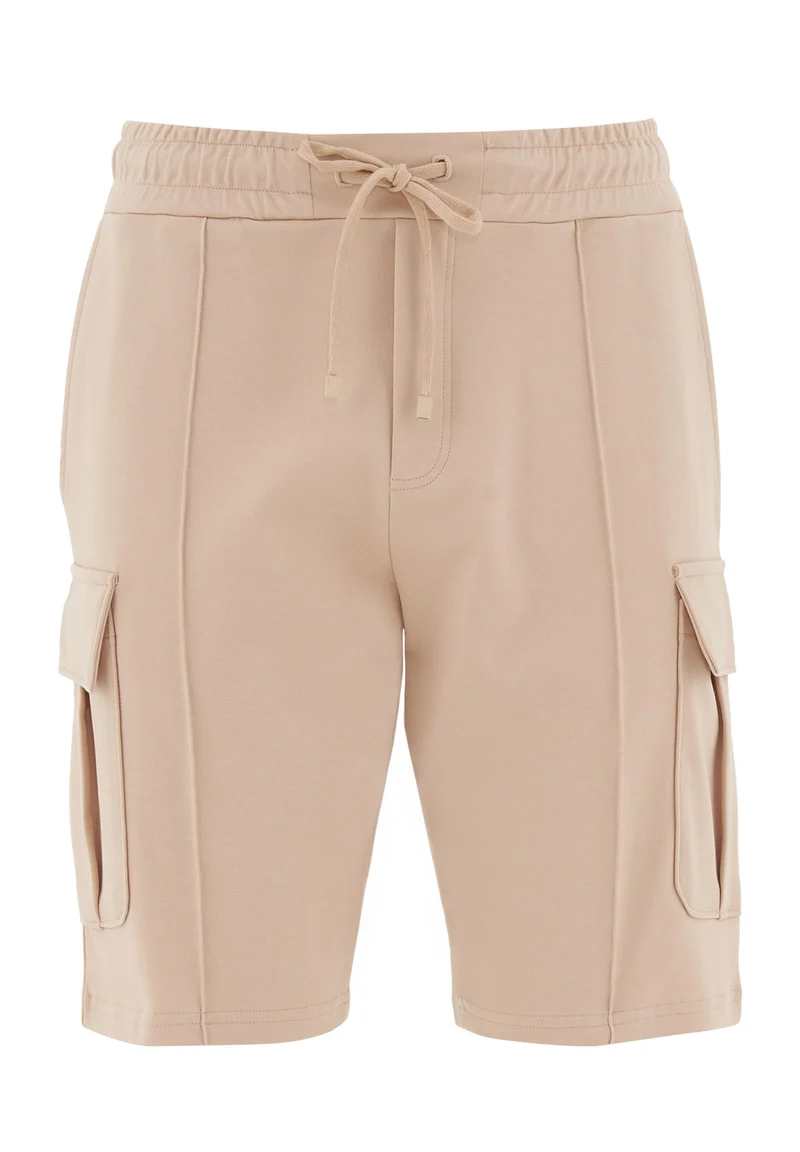 Cargo-Sweatshorts aus Bio-Baumwolle