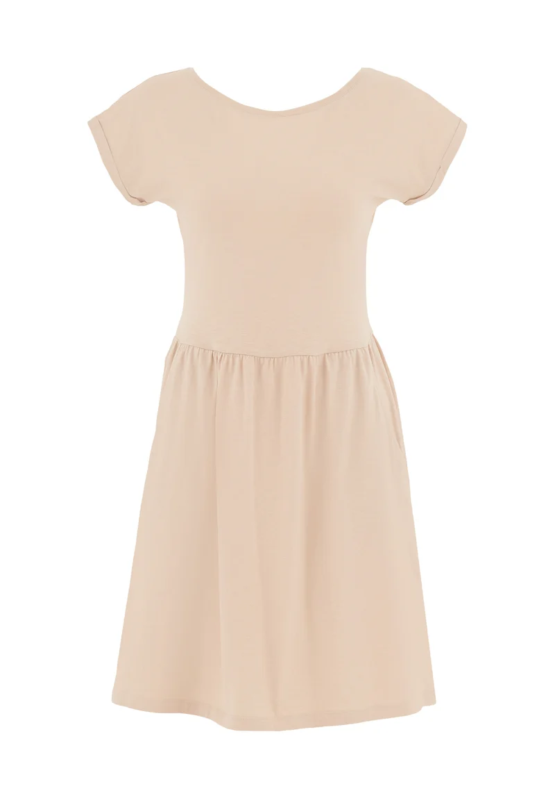 Slub-Jersey-Kleid aus Bio-Baumwolle