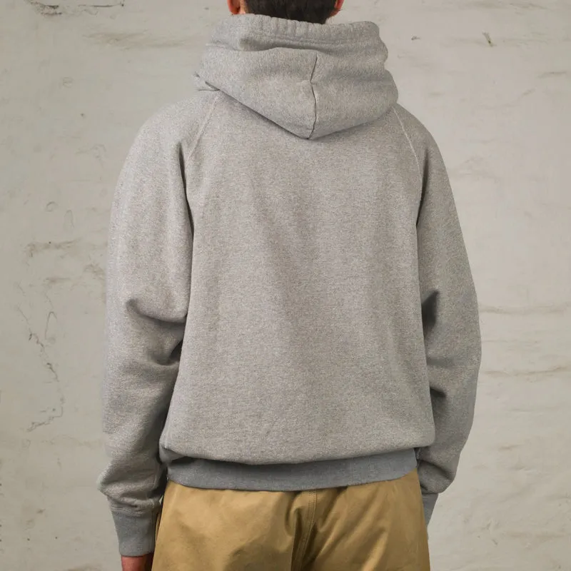 Pullover Hoodie Super Looper French Terry Heather Grey