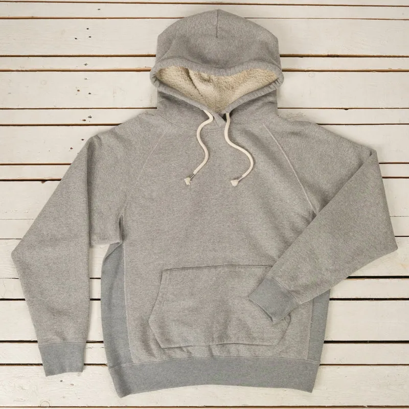 Pullover Hoodie Super Looper French Terry Heather Grey