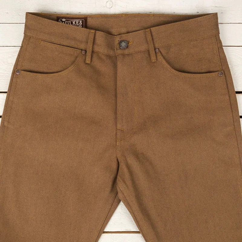 Wilkes Western 15 oz. Brown Denim