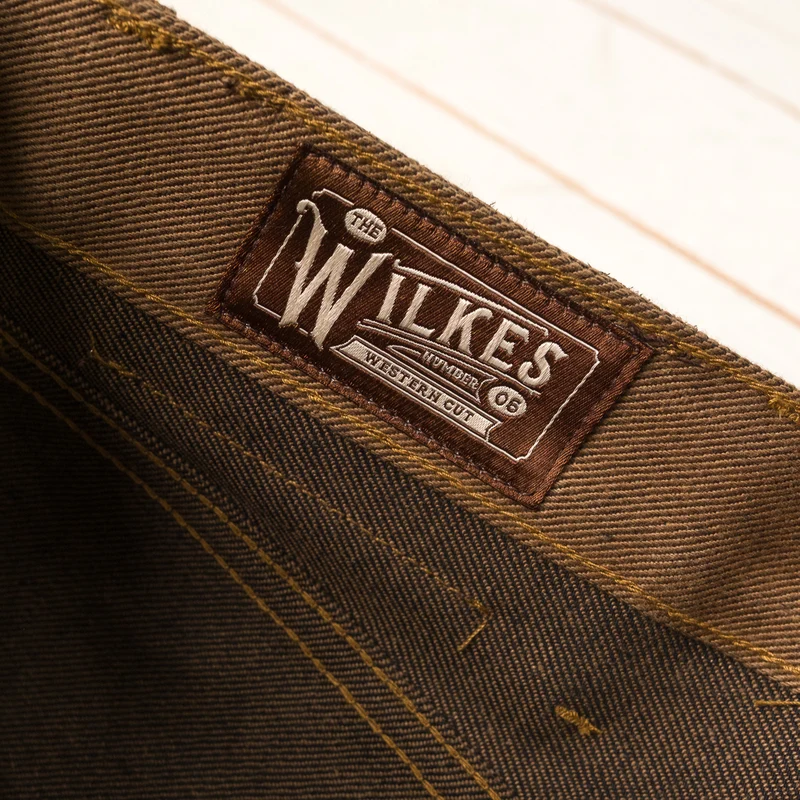 Wilkes Western 15 oz. Brown Denim