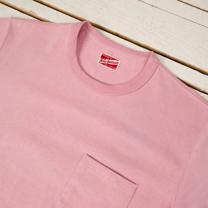Joe McCoy Pocket Tee Pink