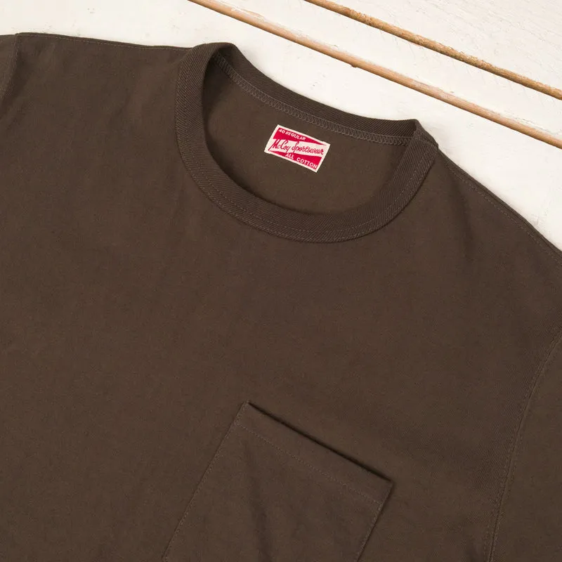 Joe McCoy Pocket Tee Charcoal