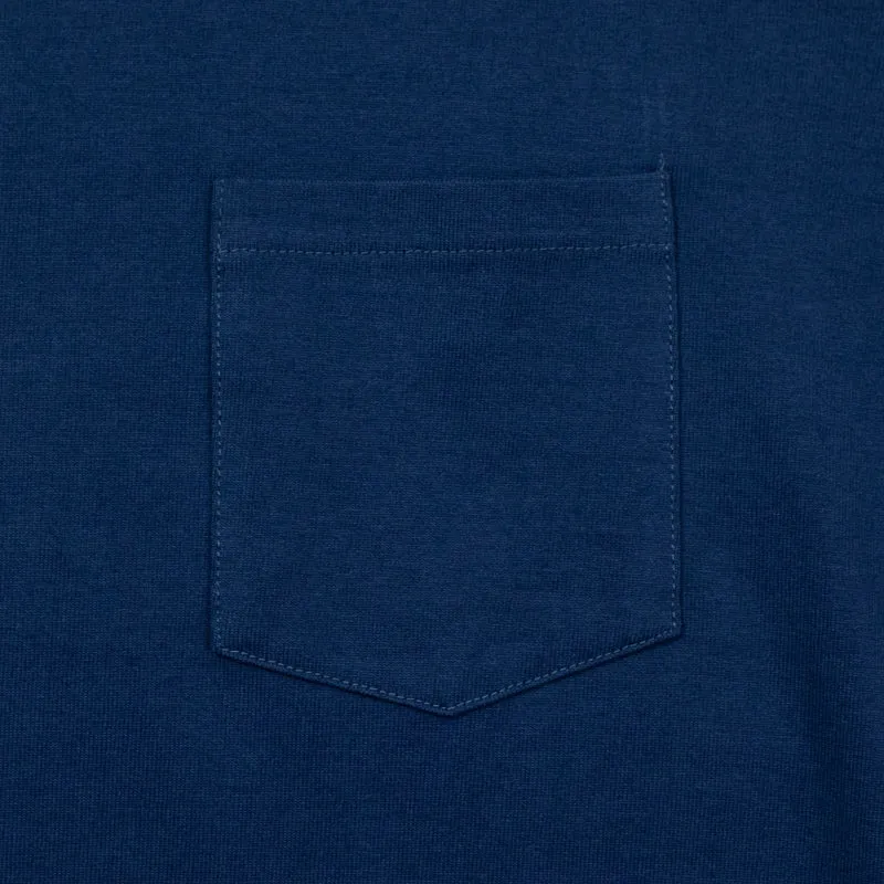 Joe McCoy Pocket Tee Marine Blau