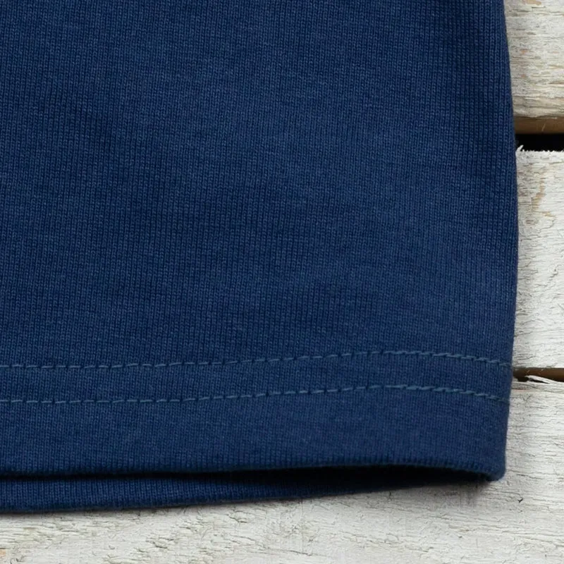 Joe McCoy Pocket Tee Marine Blau