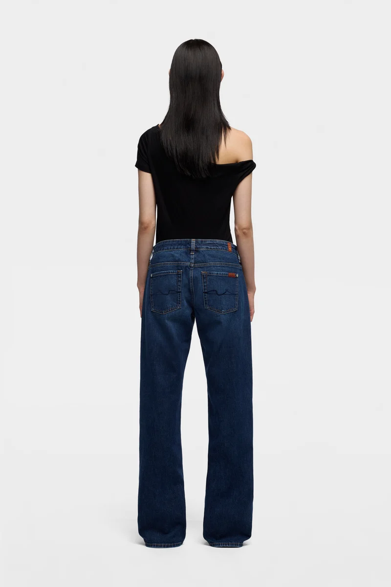 LOW STRAIGHT in Denim Indiglow