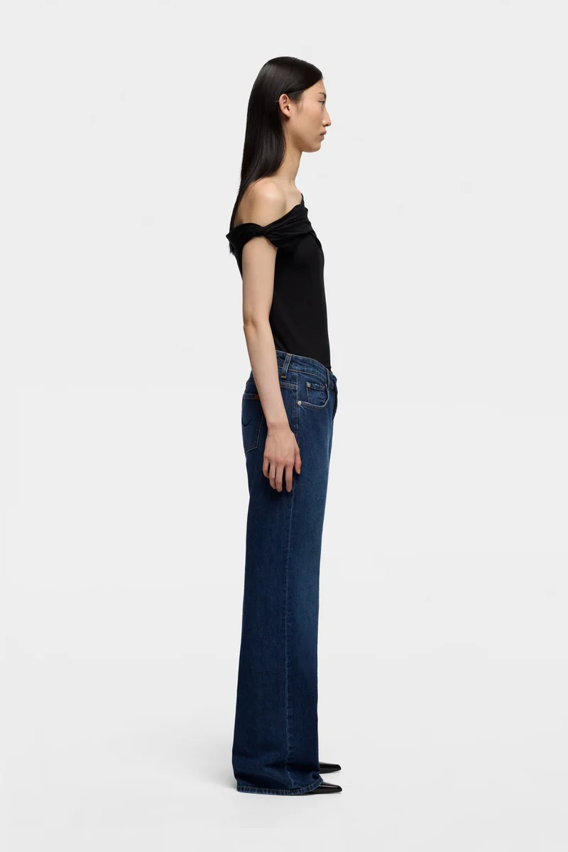 LOW STRAIGHT in Denim Indiglow