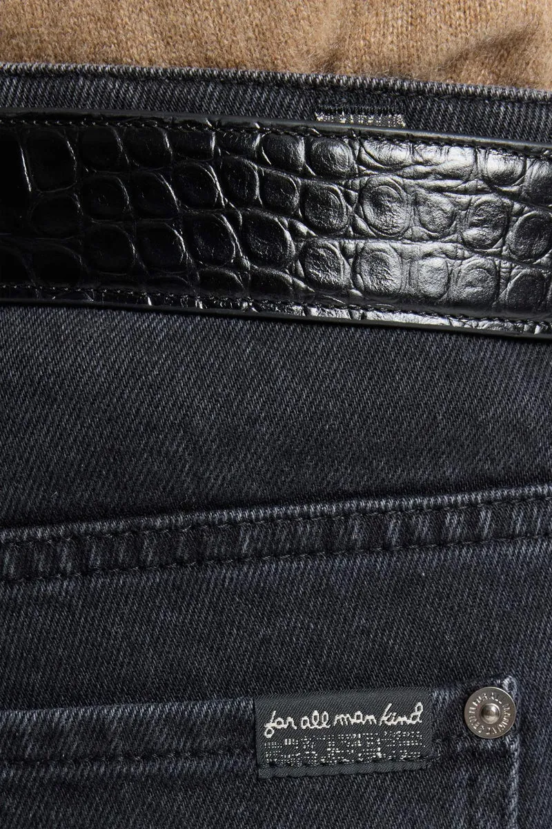 LOW STRAIGHT in Denim Heavy Rain