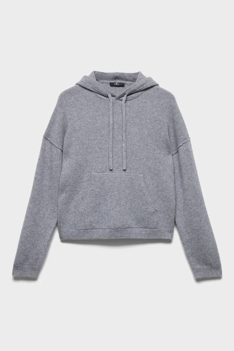 HOODIE in Cashmere Wolf