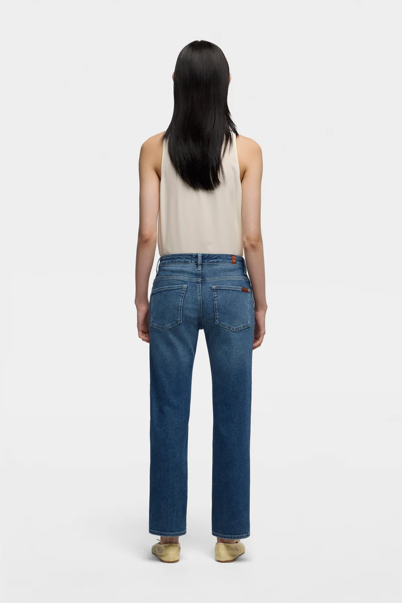 CALIE STRAIGHT ANKLE in Luxe Vintage Tide Break