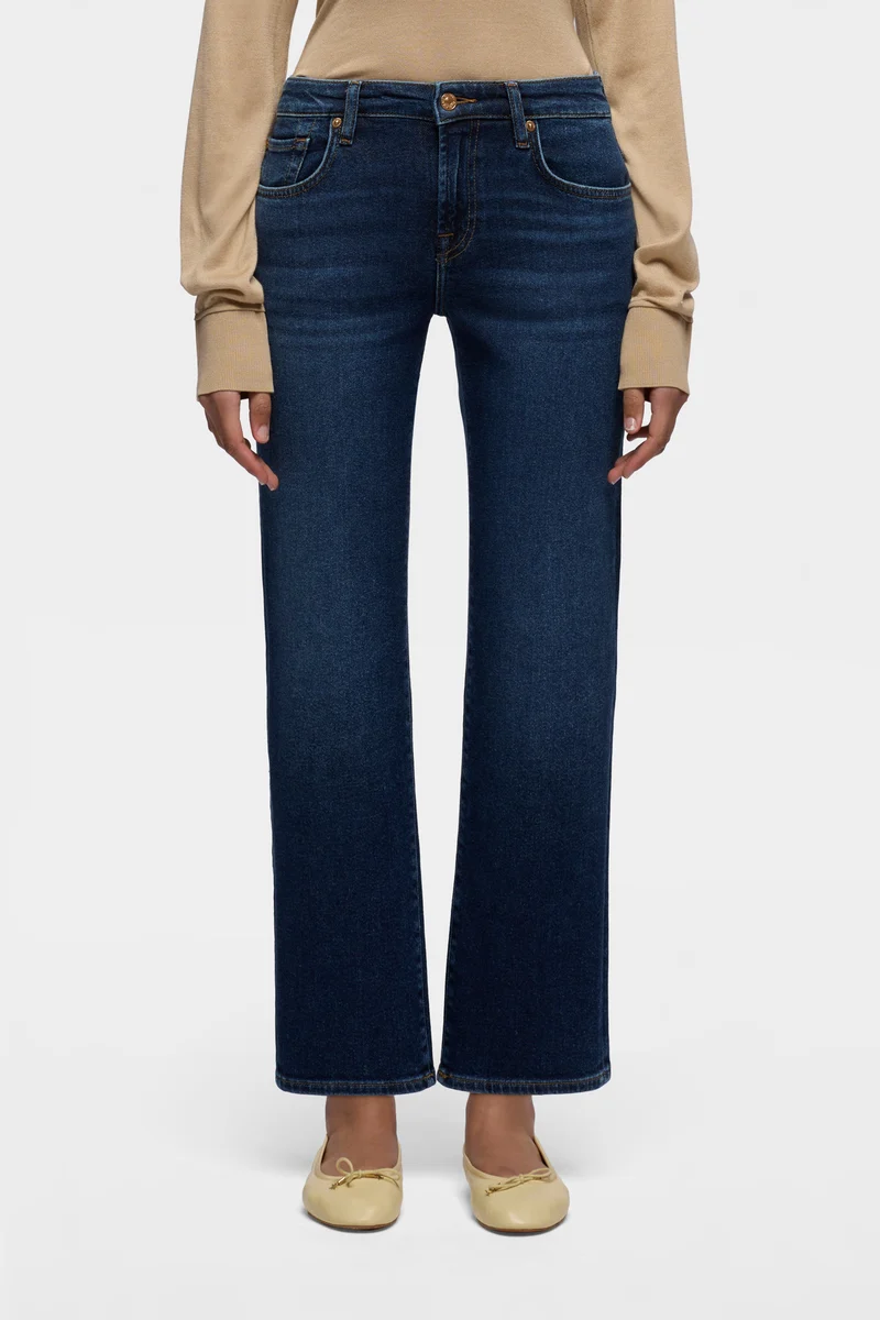 CALIE STRAIGHT ANKLE in Luxe Vintage Blue Vibe