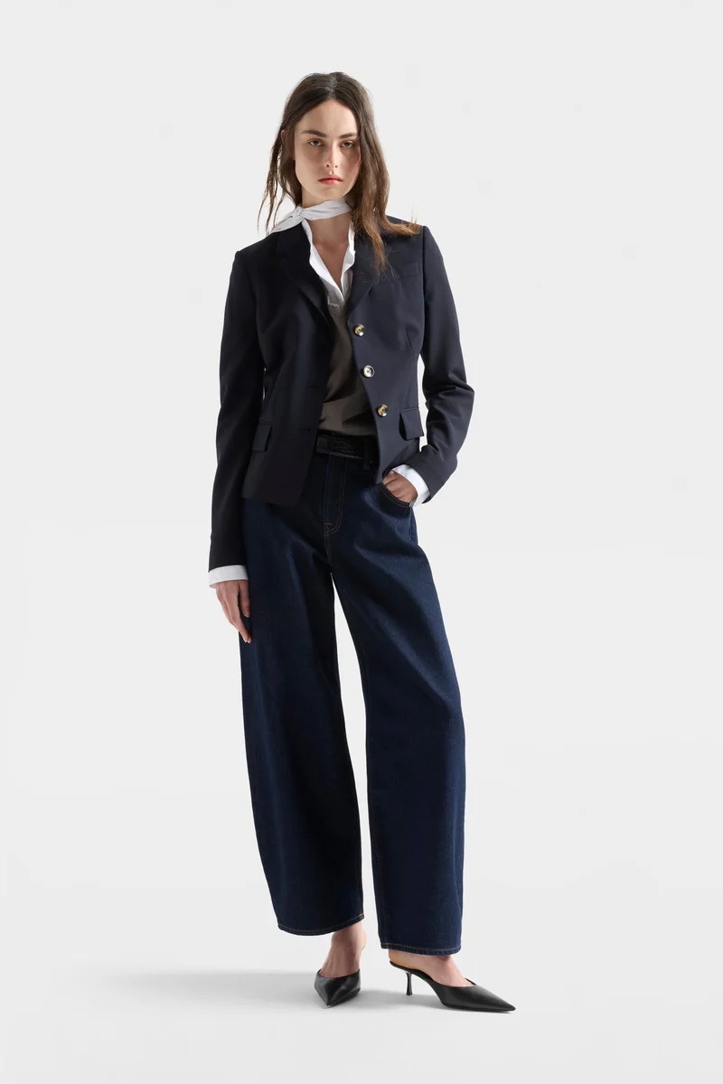BONNIE CURVILINEAR in Denim Iron Blue